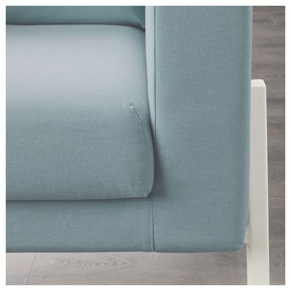 Кресло КОАРП, Оррста голубой, белый - фото 5