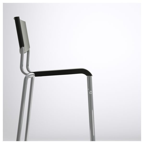 Стул барный СТИГ, черный, серебристый - фото 4