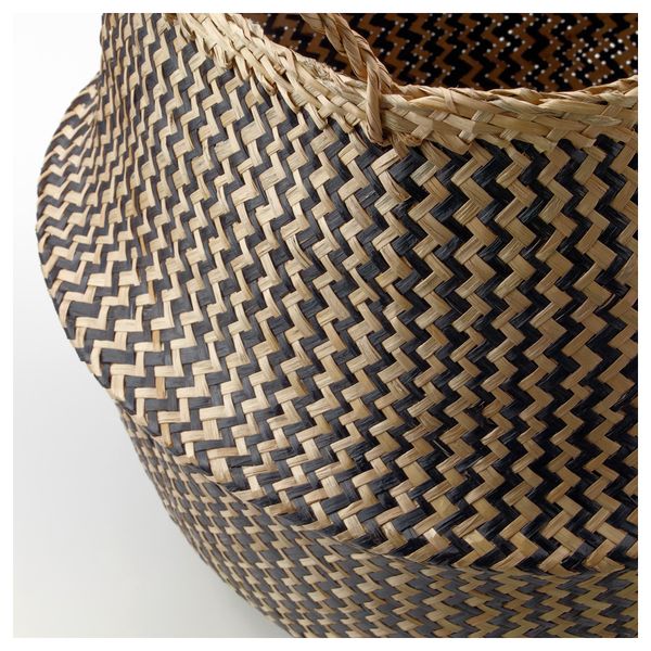 Корзина ФЛОДИС, водоросли, черный (37 см) - фото 2