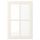BODBYN Стеклянная дверь - белый с оттенком 40x60 см