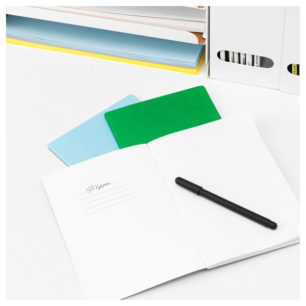 Книжка для записей, 3 шт КНАЛЛЬГУЛЬ (21x15 см) - фото 4