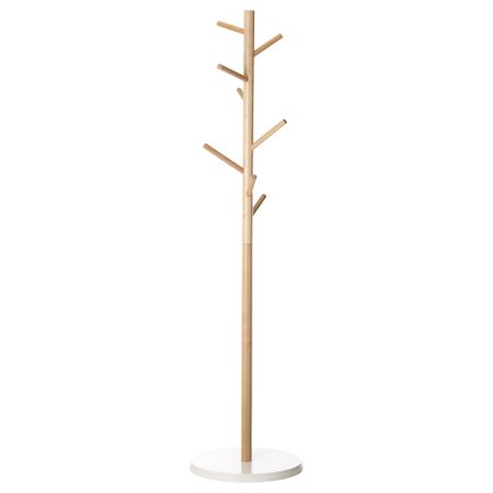 Вешалка ИКЕА ПС 2014, береза, белый (180 см)