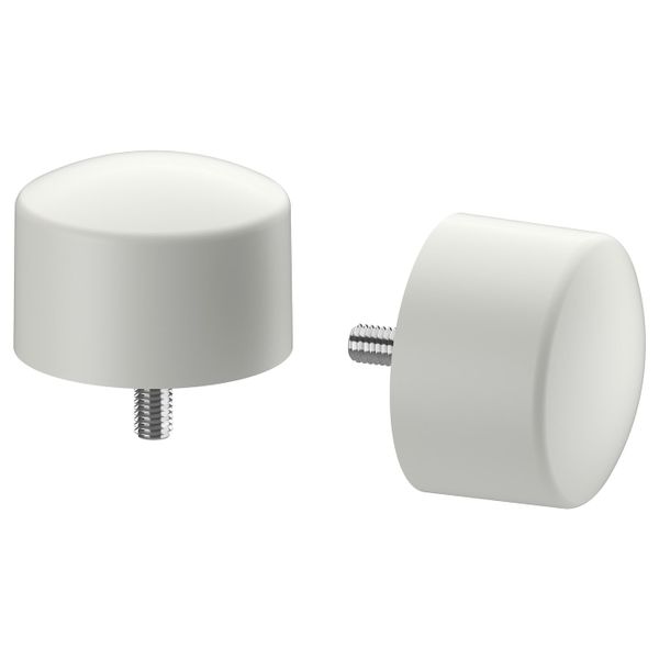 Наконечники, 2 шт., белый IKEA RAFFIG РАФФИГ 703.707.00 - схема-чертеж с размерами