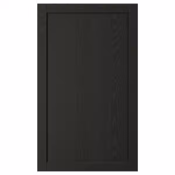 LERHYTTAN Дверь - черная морилка 60x100 см - фото 1