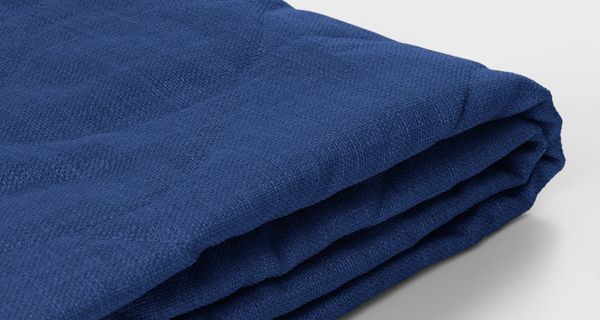 Чехол на 3-местный диван-кровать, Skiftebo синий IKEA NYHAMN 405.046.78