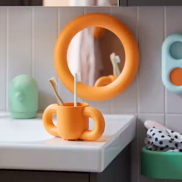 HUMLESJÖN Кружка - оранжевый 31 сл - фото 2