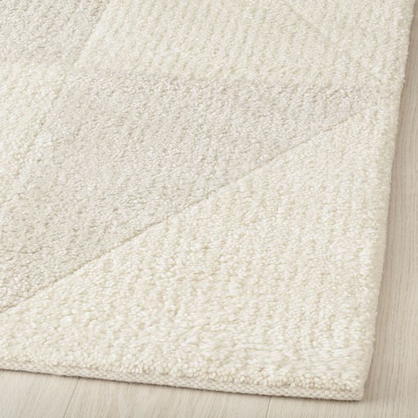 Ковер, короткий ворс, серый-бежевый, 170x240 см IKEA PLANKORSNING 105.562.25 - схема-чертеж с размерами