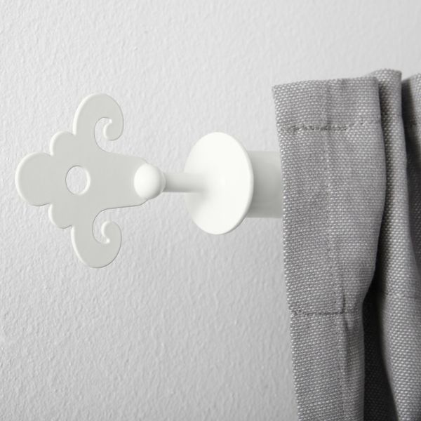 Наконечники, 2 шт., белый IKEA HÖGTIDLIG ХЁГТИДЛИГ 703.703.28 - схема-чертеж с размерами