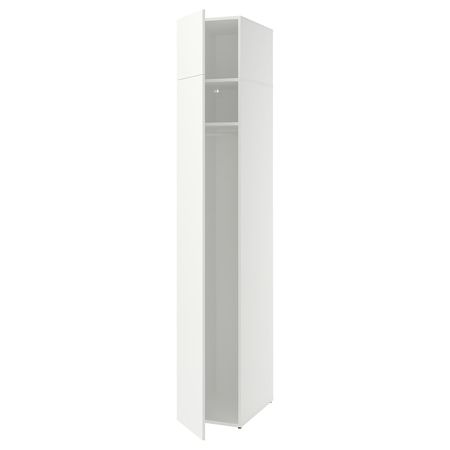 LASTARE Гардероб, комбинация - белый 40x62x236 см