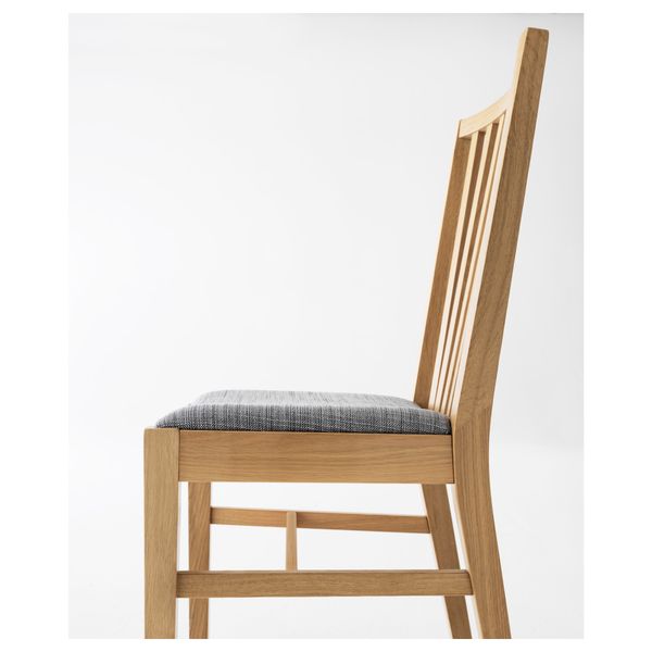 Стул НОРНЭС, дуб, Исунда серый - фото 4
