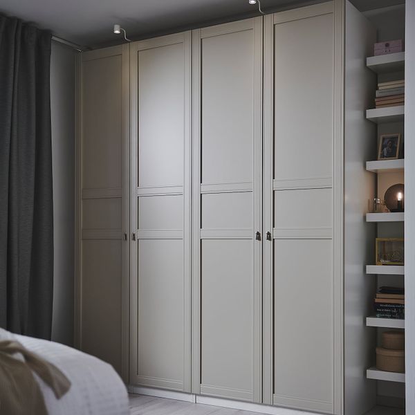 Дверь, светло-бежевый 50x229 см IKEA FLISBERGET ФЛИСБЕРГЕТ 503.791.60 - фото 2