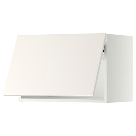 Горизонтальный навесной шкаф, белый/Веддинге белый 60x40 см IKEA МЕТОД 292.068.21