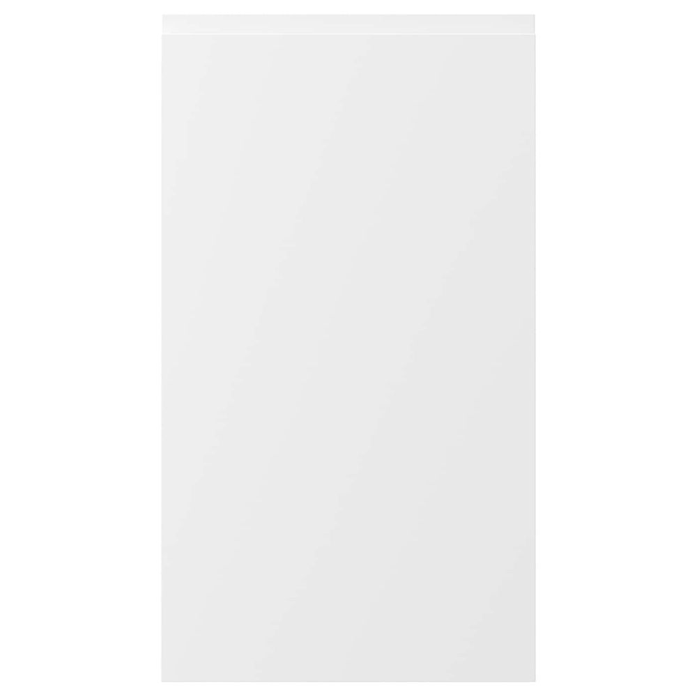 Фронтальная панель для посудомоечной машины, матовый белый 45x80 см IKEA VOXTORP ВОКСТОРП 903.674.38 - фото 1