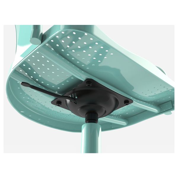 Рабочий стул РОБЕРГЕТ, бирюзовый - фото 6