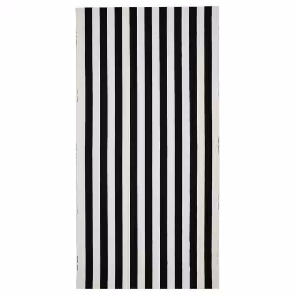 VARGTÖREL ВАРГТЁРЕЛ Отрез ткани - черный/белый 150x300 см - фото 1