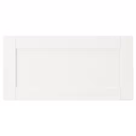 SMÅSTAD Фронтальная панель ящика - белый/с рамой 60x30 см