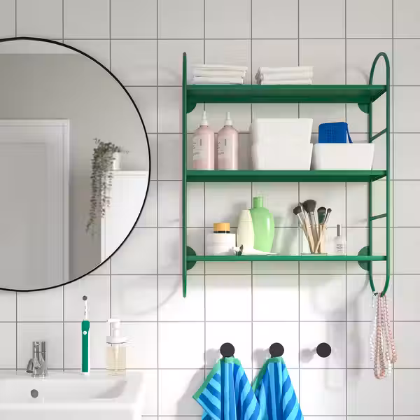 FÄRGSÄTTARE Полка навесная - зеленый 60x16x74 см - фото 3