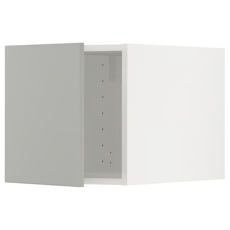 METOD Верхний шкаф - белый/Havstorp светло-серый 40x40 см