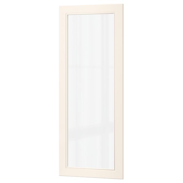 Стеклянная дверь ХИТАРП, белый с оттенком - фото 1