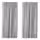 VILBORG Затемняющие гардины, 2 шт. - серый/с лентой 145x300 см