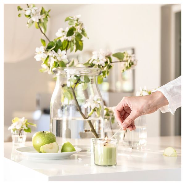 LÖVSKOGSLUND ЛЁВСКОГСЛУНД Ароматическая свеча в стакане - фото 4