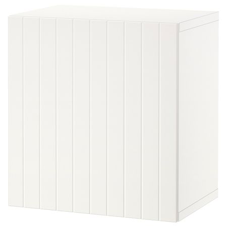 Стеллаж с дверью, белый/Суттервикен белый 60x42x64 см IKEA BESTÅ БЕСТО 194.418.95
