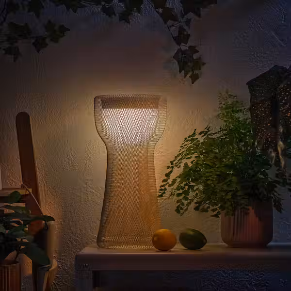 SOLVINDEN Светодиодное напольное украшение - на солнечной батарее/сетка бежевый - фото 2