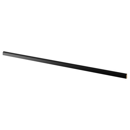 BODBYN Карниз декоративный профилированный - чёрный 221 см