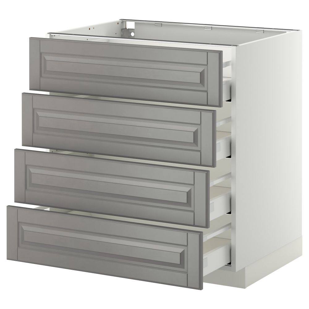 IKEA, вид спереди - схема-чертеж с размерами