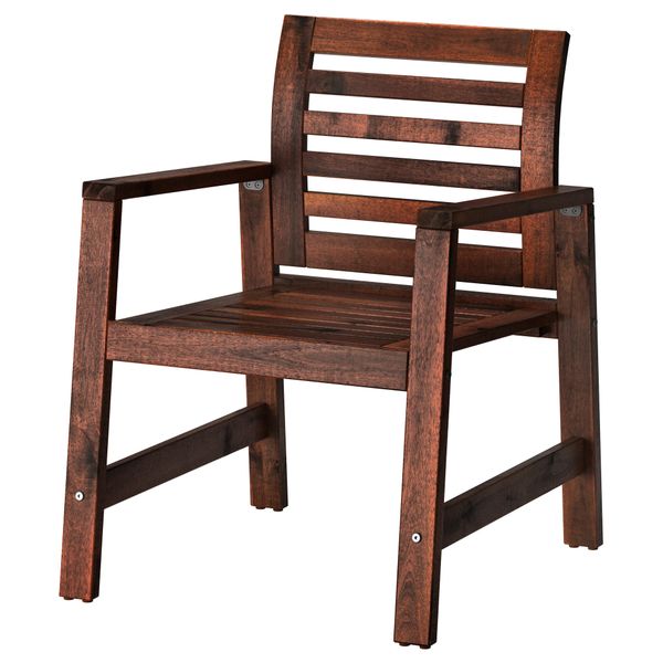 Садовое кресло ЭПЛАРО, коричневый коричневая морилка - фото 1