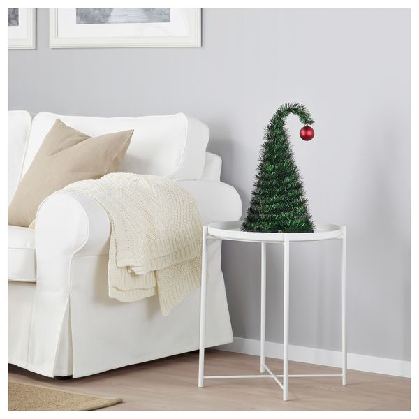 Растение искусственное ФЕЙКА, рождественская елка зеленый (40 см) - фото 2