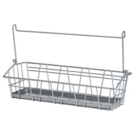 Проволочная корзина БЮГЕЛЬ, серебристый (33x10 см)