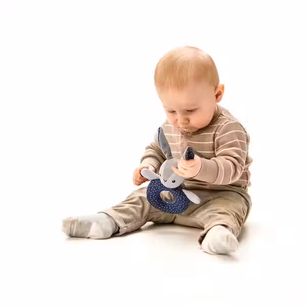 GULLIGAST Погремушка - серый/синий - схема-чертеж с размерами