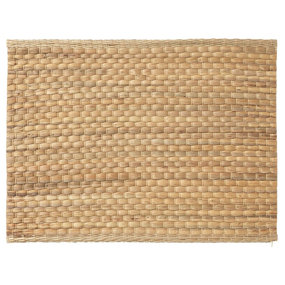 Салфетка под прибор, водный гиацинт/естественный 35x45 см IKEA UNDERLAG УНДЕРЛАГ 003.796.57 - фото 1