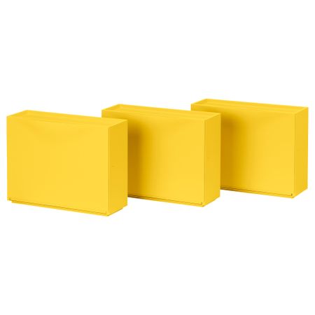 Галошница шкаф ТРОНЭС, желтый (51x39 см)