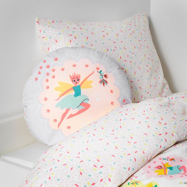 Подушка, фея, светло-розовый сиреневый 41 см IKEA ЛАТТО 803.512.92 - схема-чертеж с размерами