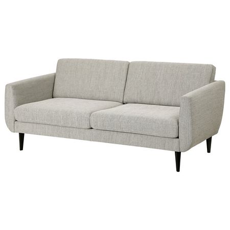 SMEDSTORP 3-местный диван - Viarp бежевый/коричневый/чёрный