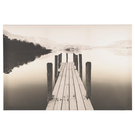 Картина ПЬЕТТЕРИД, пристань на рассвете (78x118 см)