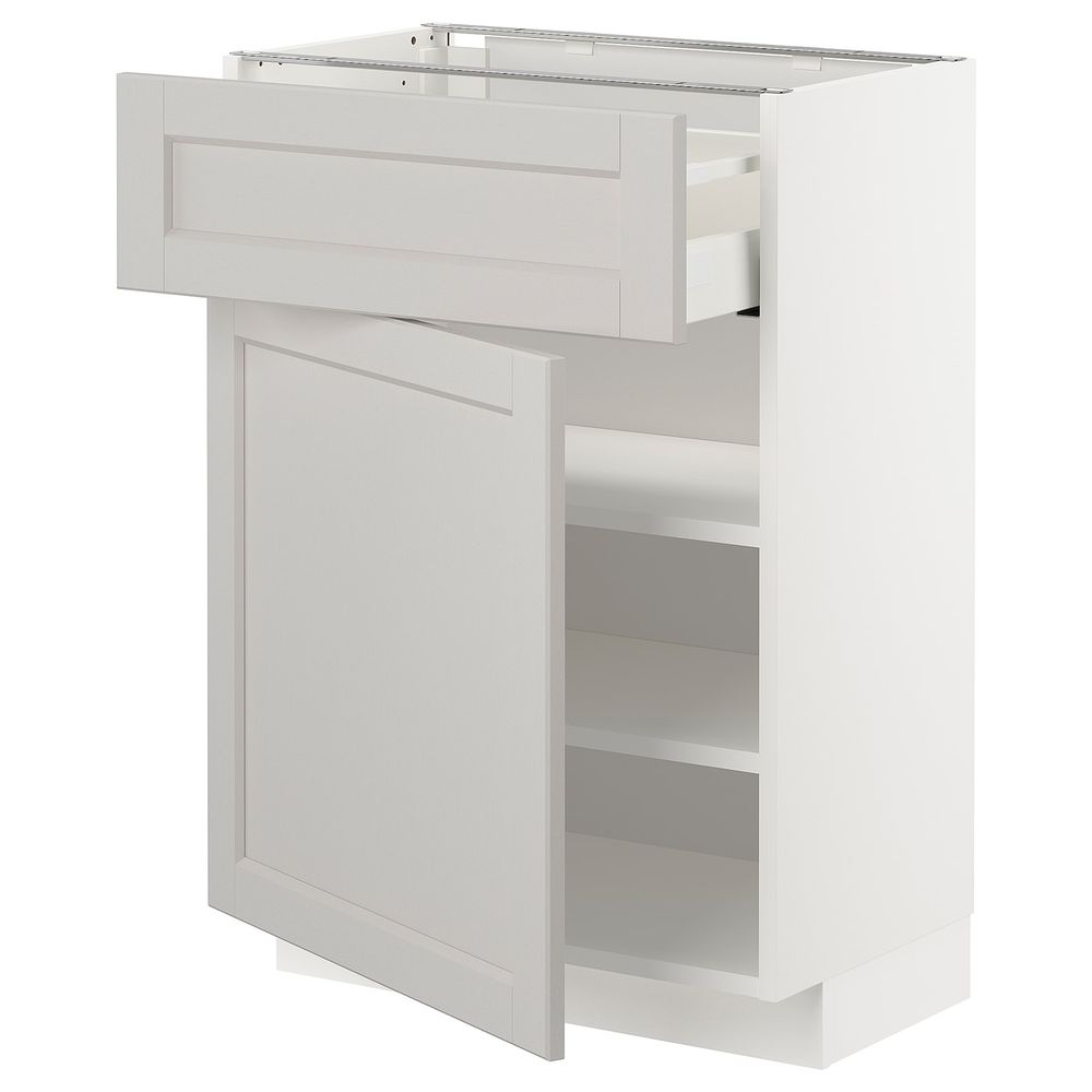 IKEA, вид спереди - схема-чертеж с размерами