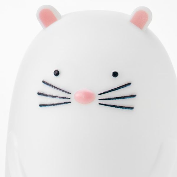 SPIKEN Светодиодный ночник - «выдра» разноцветный 13 см - схема-чертеж с размерами