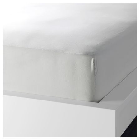 Простыня натяжная СЁМНИГ, светло-серый (90x200 см)