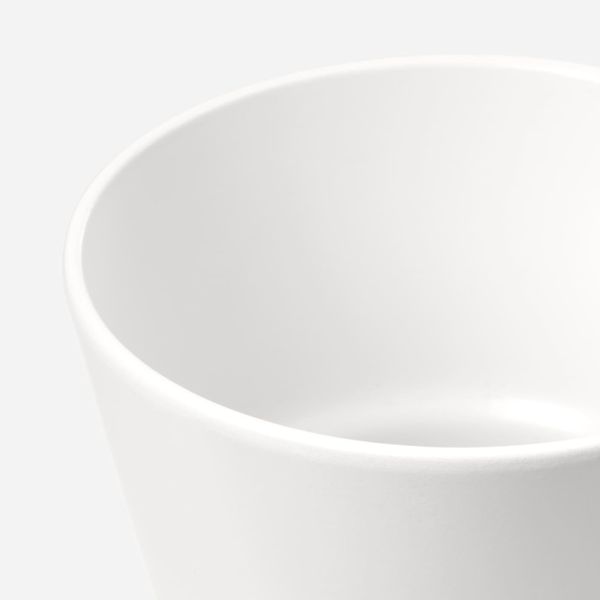 Кашпо, белый 9 см IKEA PAPAJA ПАПАЙА 104.216.89 - схема-чертеж с размерами