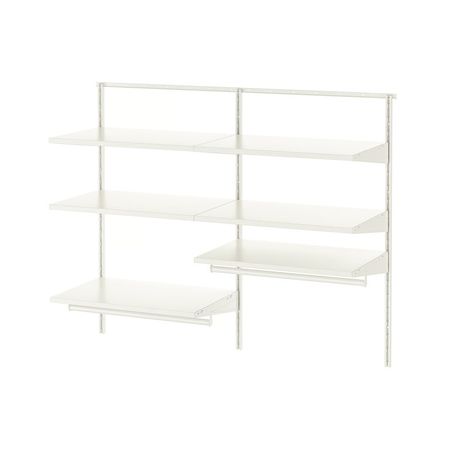 BOAXEL Гардероб, комбинация - белый 125x40x101 см