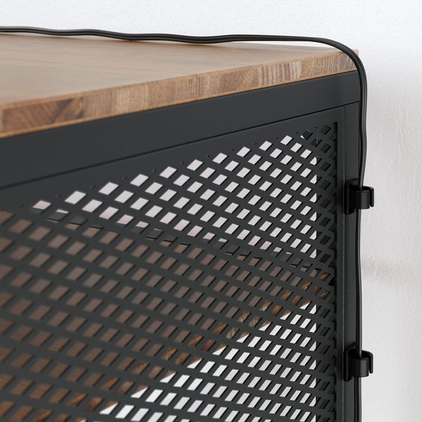 Стол для ноутбука, черный, 100x36 см IKEA FHATTEFJÄLL ХАТТЕФЬЕЛЛЬBO ФЬЕЛЛЬБО 303.397.35 - фото 8