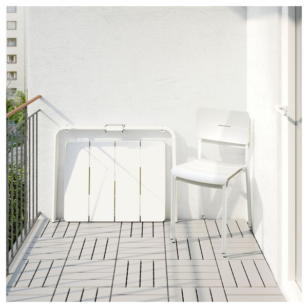 Стол + 2 стула, для сада ВЭДДО, белый - фото 3