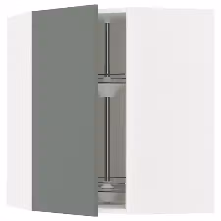 METOD Углов навесн шкаф с вращающ секцией