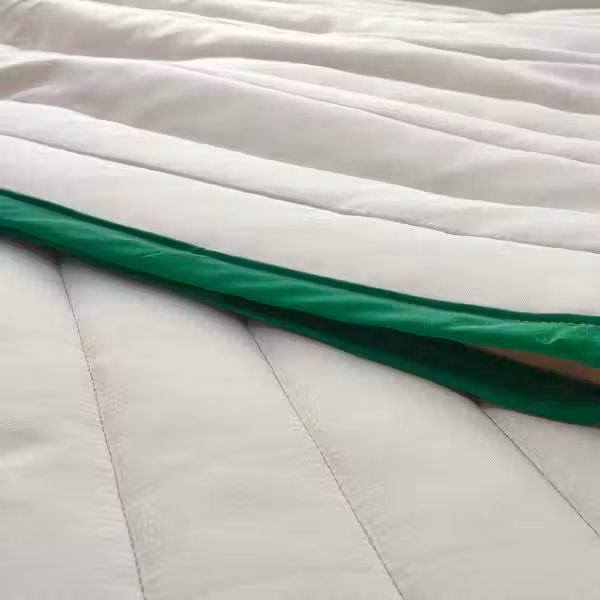 VETEJORDFLY ВЕТЕЙОРДФЛЮ Покрывало - белый/бежевый 160x250 см - фото 2