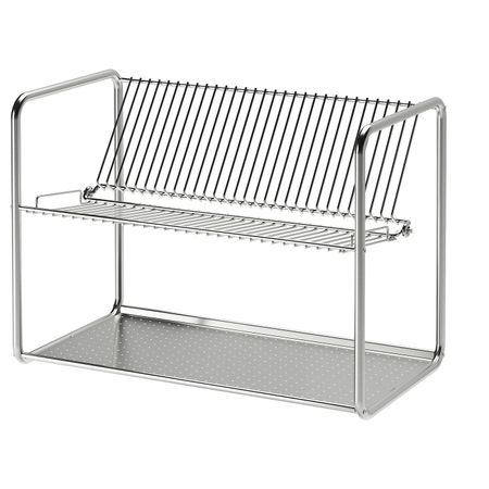 Сушилка посудная, нержавеющая сталь 50x27x36 см IKEA ORDNING ОРДНИНГ 203.750.12