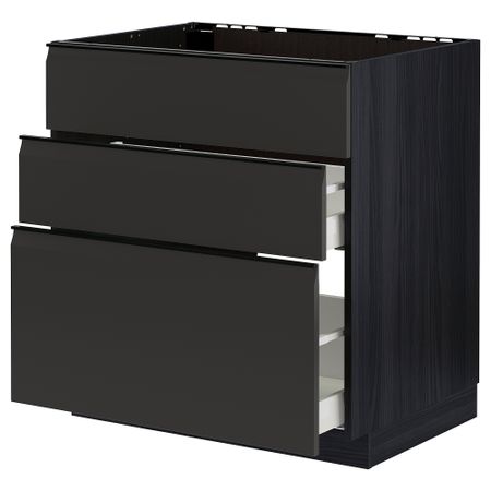 Шкаф под мойку + 3 фасада, 2 ящика IKEA METOD МЕТОД, MAXIMERA МАКСИМЕРА 894.952.72