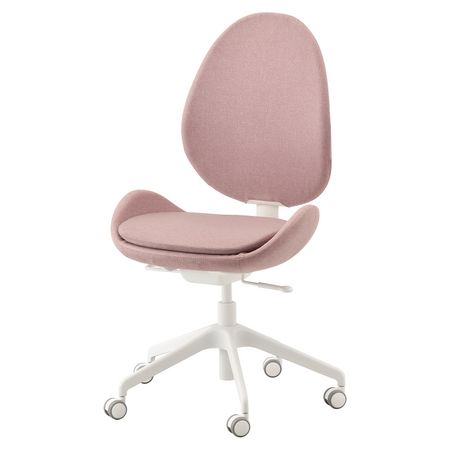 Рабочий стул, Гуннаред светлый коричнево-розовый IKEA HATTEFJÄLL ХАТТЕФЬЕЛЛЬ 303.644.66